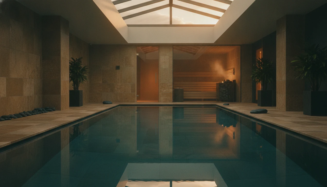 Kryty basen wellness